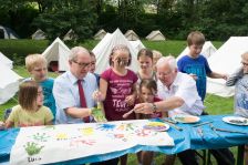 Kinderzeltlager des Kreisjugendamtes Siddinghausen